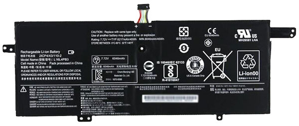 Laptop Accu Verenigbaar voor LENOVO IdeaPad-720S-13IKBR(81BV0059GE)