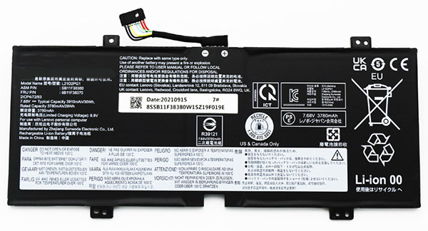 Laptop Accu Verenigbaar voor LENOVO L21C2PG1
