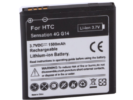 Mobiele telefoon Accu Verenigbaar voor HTC Sensation 4G