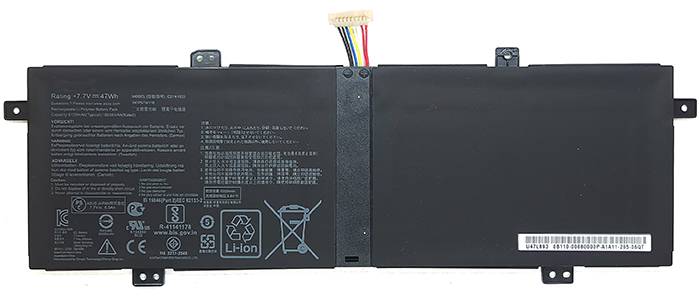 Laptop Accu Verenigbaar voor ASUS ZenBook-14-UM431DA-Series