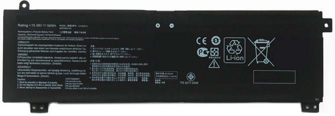 Laptop Accu Verenigbaar voor ASUS ROG-Strix-G17-FX507ZR