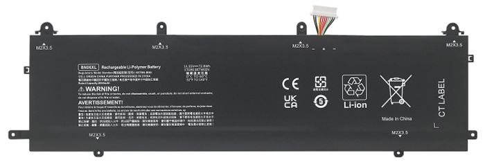 Laptop Accu Verenigbaar voor Hp Spectre-X360-Convertible-15-EB0037NA
