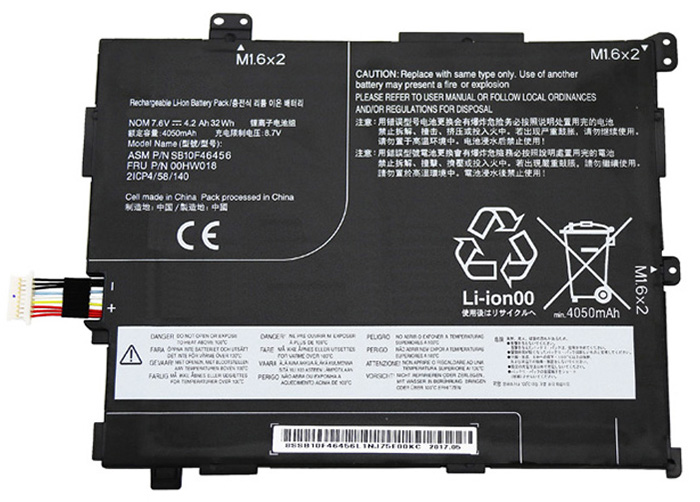 Laptop Accu Verenigbaar voor LENOVO 00HW018