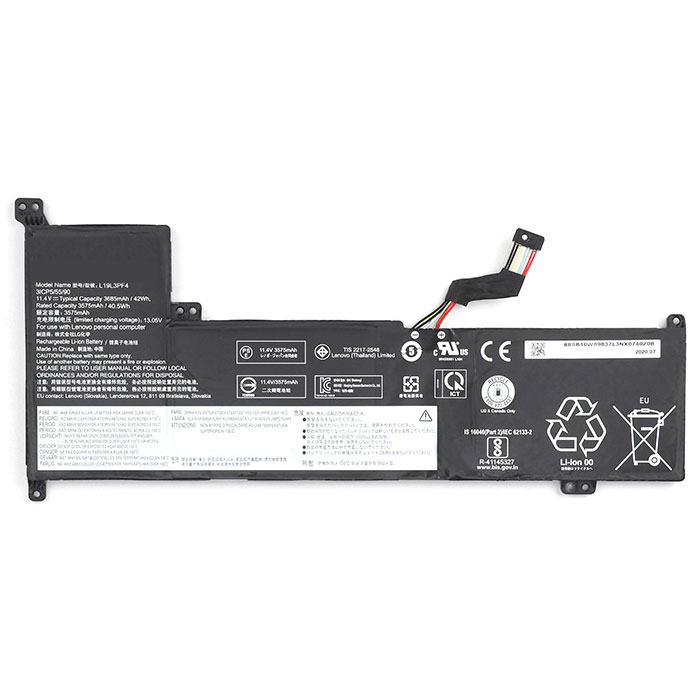 Laptop Accu Verenigbaar voor LENOVO L19L3PF4