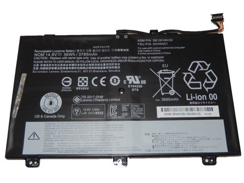 Laptop Accu Verenigbaar voor LENOVO 00HW000