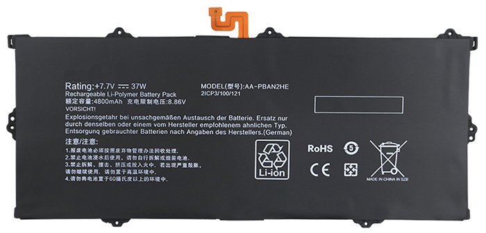 Laptop Accu Verenigbaar voor SAMSUNG AA-PBAN2HE